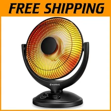 Small Room Electric Heater with Adjustable Heat Settings