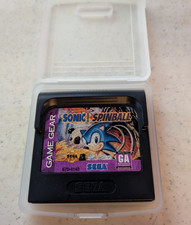 Sonic The Hedgehog Spinball SEGA Game Gear with Plastic Case