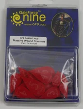 Gale Force Nine GF9 11120 Massive Wound Markers gaming aids tokens NEW