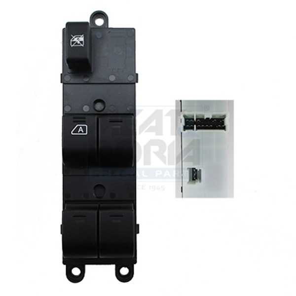 Schalter Fensterheber Meat & Doria 26443 FüR Nissan Navara NP300 D40 Pathfinder-image