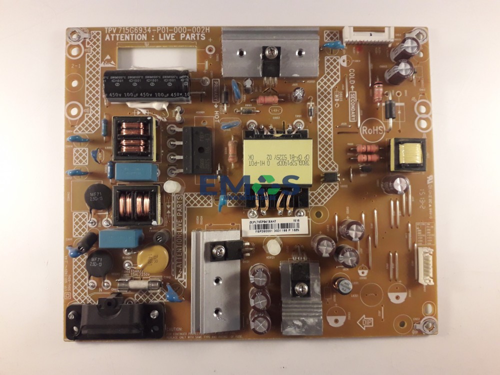 715G6934-P01-000-002H 40PFH4100/88 POWER SUPPLY FOR PHILIPS BUDGET RANGE T.MSD 4