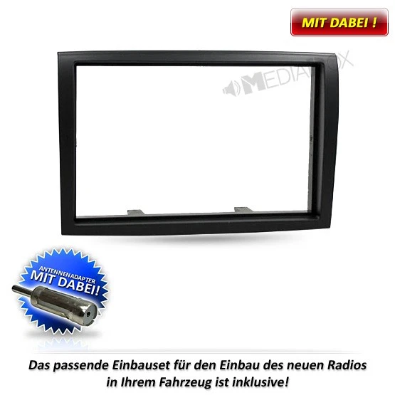JVC 2-DIN KW-DB95BT Auto Radioset für FIAT Ducato 3 (250/290) - 2006-2020 - Bild 3 von 4