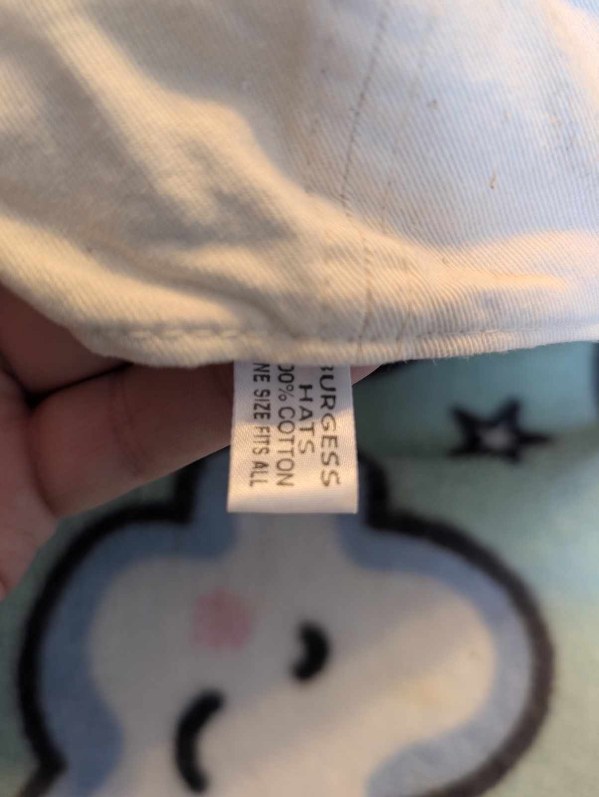 Bonsai Trucker Hat Snapback Beige Patch Cotton Tw… - image 6