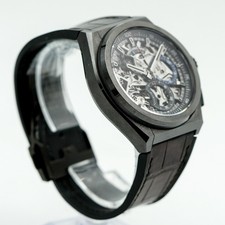 Zenith Defy 21 El Primero 49.9000.9004/78.R582 Black Ceramic High Freq. B&P 5