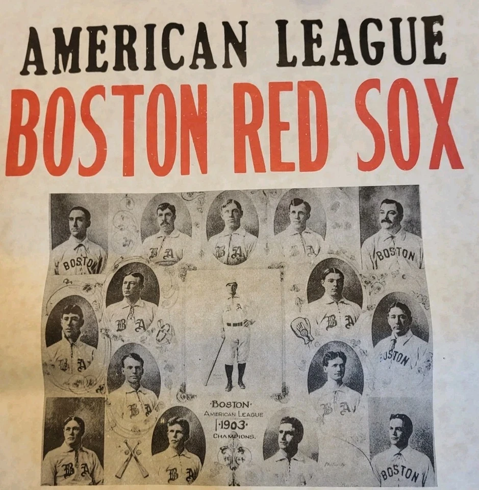  1903 World Series Boston Red Sox 1st Win vs Pirates Baseball 18"x26" Poster - Image 4 of 4