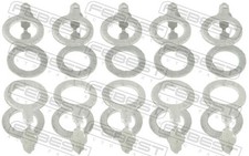 RINGFL-007-PCS10 FEBEST Dichtring, Einspritzventil für LEXUS TOYOTA 90430T0008 N