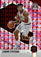 2020-21 Panini Mosaic #238 Lamar Stevens Mosaic Camo Pink