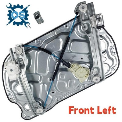 Front Left Power Window Regulator w/ Panel for Hyundai Genesis Coupe 2010-2016