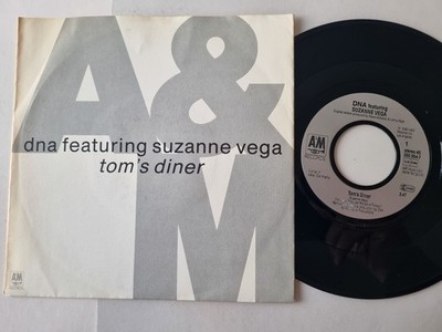 DNA featuring Suzanne Vega - Tom's diner 7'' Vinyl Germany