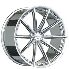 20x8.520x10 Giovanna Wheels Alesanna Gloss Silver Machined Rims 4pcs