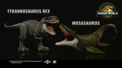 Jurassic World Rebirth Super Colossal Tyrannosaurus Rex Action