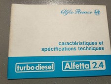 Turbo Alfa Romeo ALFETTA