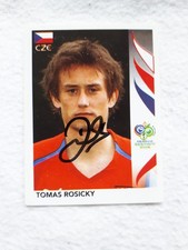 Czech National Team Tomas Rosicky Original Hand Signed Autograph Picture