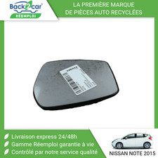 Glace de rétroviseur Nissan NOTE