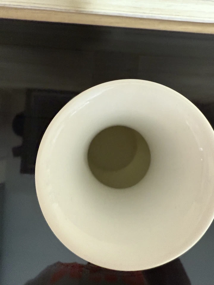 Kaiser Porzellan Vasen VASE WEISS, glasiert 21 cm hoch - Bild 2 von 4