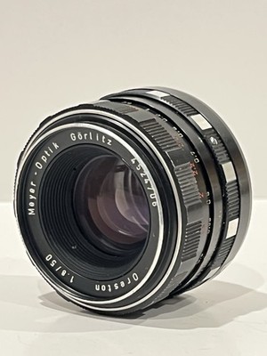 Meyer Optik Gorlitz Oreston 50mm f/1.8 Prime Lens M42 Mount - Zebra - Excellent