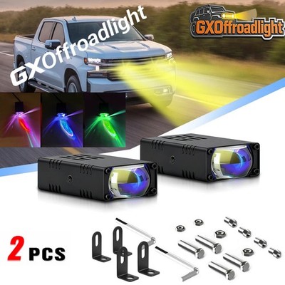 2PC 280W Grile LED Light Pods Car Front Headlight Motorcycle ATV UTV Projector