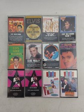 Elvis Presley Cassette Lot 12 Tapes RCA Camden Pickwick Almost In Love The King 