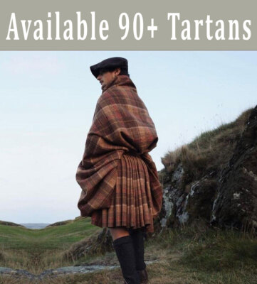 Scottish Traditional Highland Great Kilt 6 Yards Handmade Men's Kilt 90+ Tartans