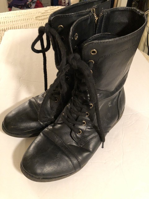 madden girl burgundy boots