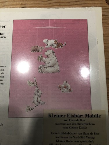 Mobile Der Kleine Eisbär aus Karton zum Selberbasteln neu und OVP - Bild 2 von 3