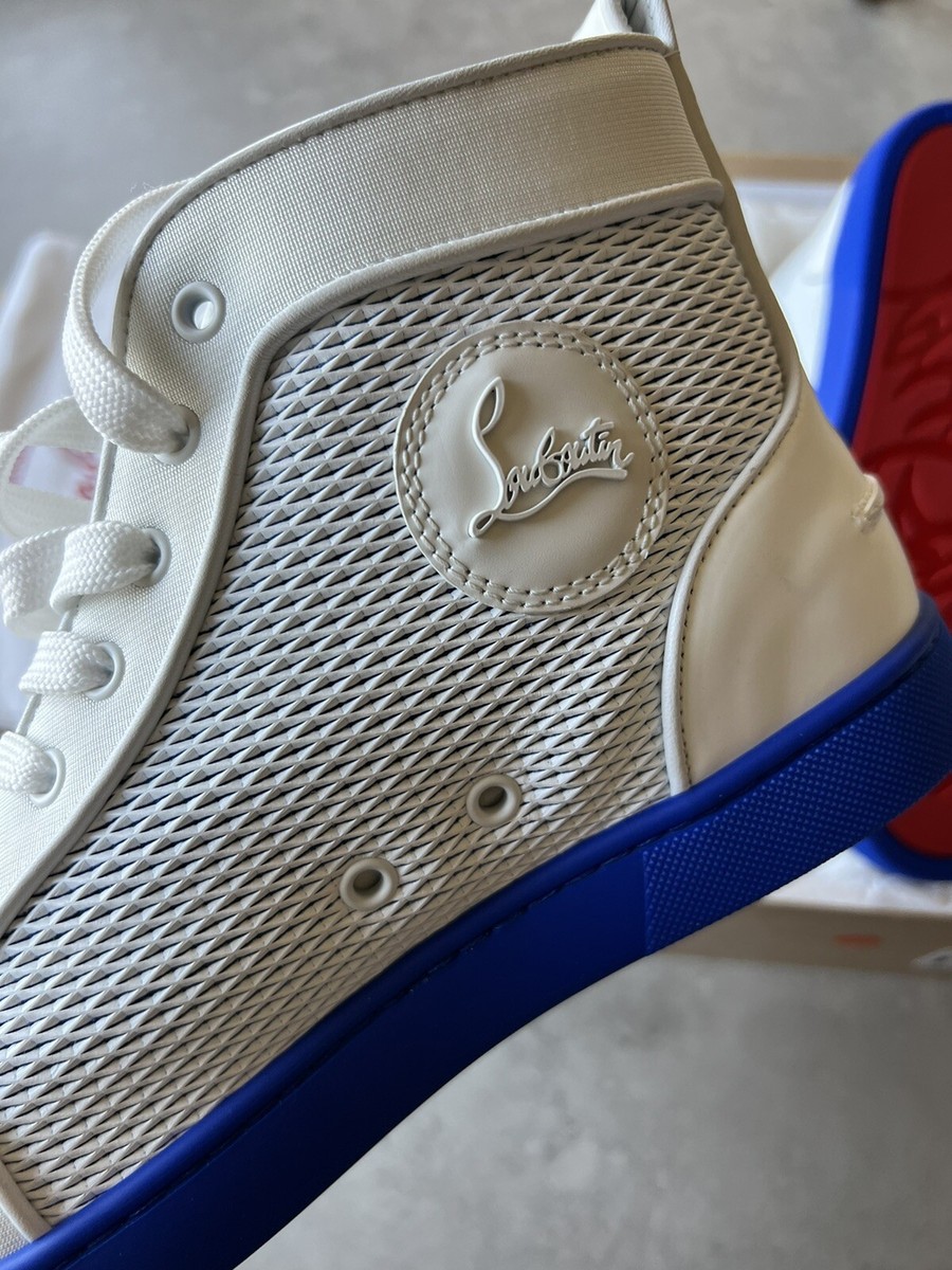 Christian Louboutin New $1,095 Hi-top Spikes Sneakers Shoes