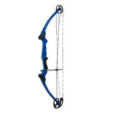 Genesis Original Archery Compound Bow, Adjustable Sizing, Draw Hand-Right, Blue