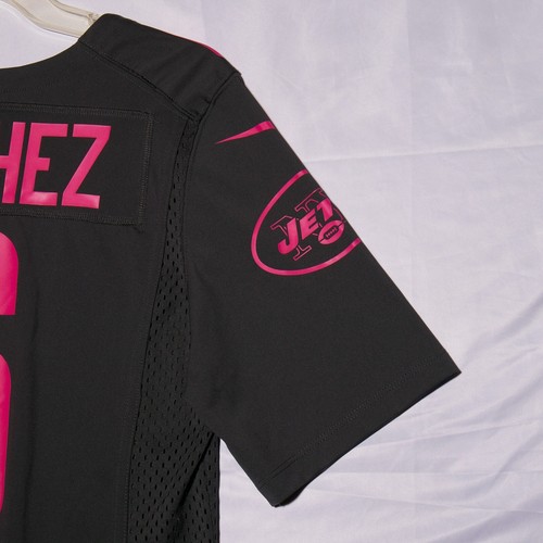 Mark Sanchez #6 New York Jets Nike Breast Cancer Football Jersey Women's Small - Picture 10 of 16