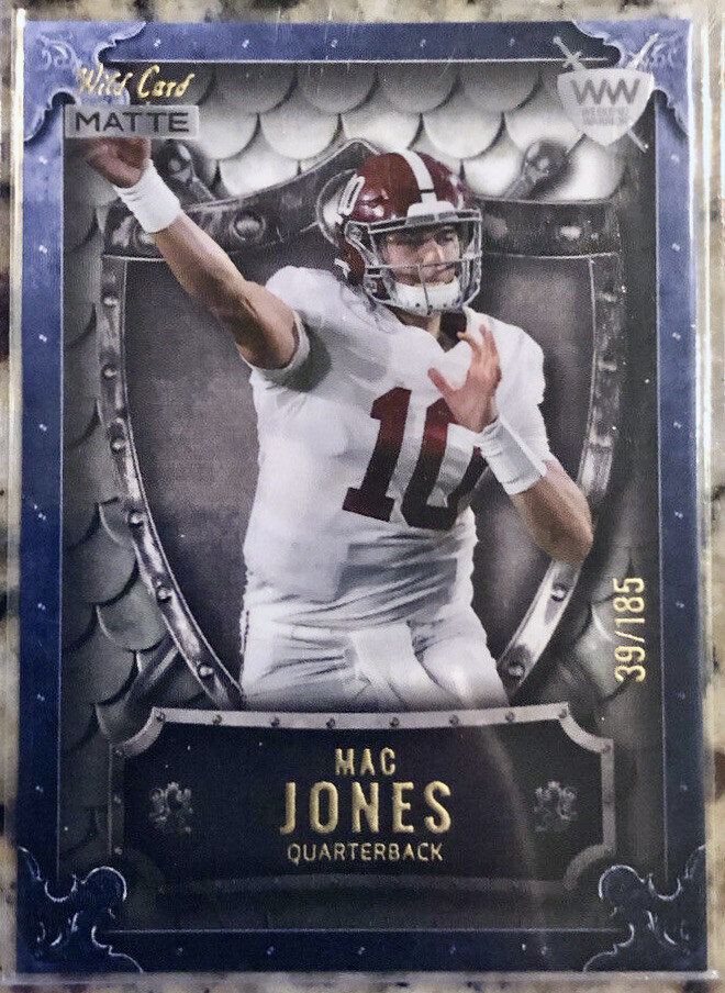 2021 Wild Card MATTE Football INSERT / AUTO / CHASE Cards *You Pick - 20% off 4+