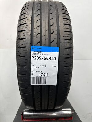 1 Used Goodyear Efficient Grip SUV-4X4 P235/55R19 2355519 235/55/19 105 V - 8/32