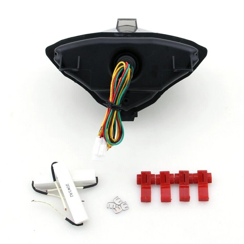 Integrated LED TailLight Turn Signals Fit Yamaha YZF 1000 R1 2004-2006 Smoke NEW Foto 2 de 4