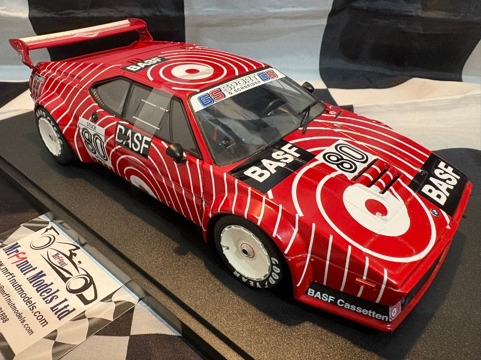 1:18 IXO WERK83 W1803008 Hans-Joachim Stuck BMW M1 Procar #80 Procar Series 1980