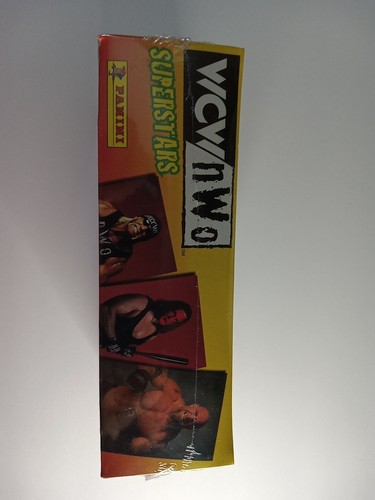 1998 PANINI WCW/nWo SUPERSTARS PHOTO CARDS SEALED BOX HULK HOGAN GOLDBERG RARE - Picture 2 of 9