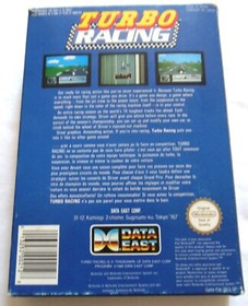 turbo racing authentique version originale nintendo nes avec boite et notice