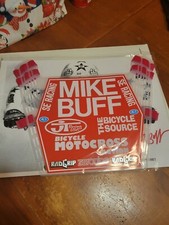 Zeronine Mike Buff Signed Numberplate BMX