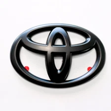 NEW 2022-25 Toyota Tundra Matte Blackout Overlay Front Grille Emblems