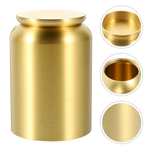 Sealed Tea Jar Tea Airtight Canister Candy Jar Copper Storage Can Sugar Seal Jar