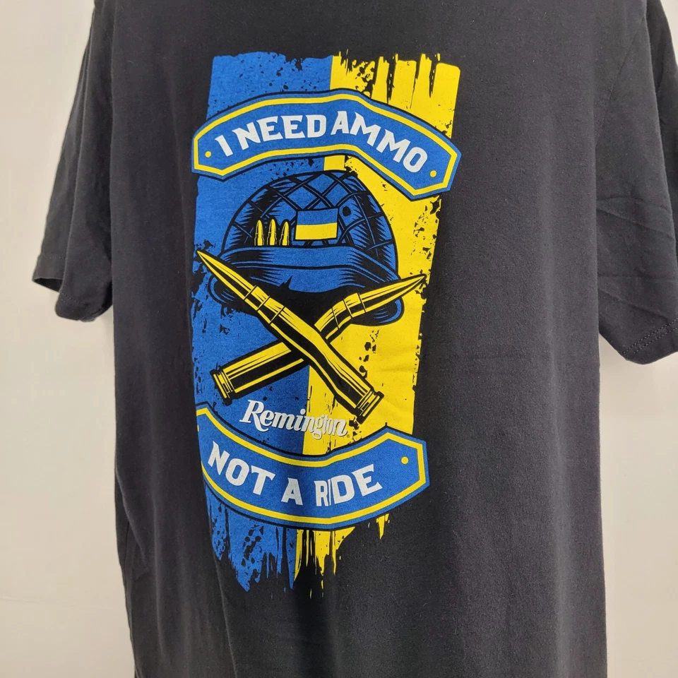 Camisa Remington "I Need Ammo - Not A Ride" Remington Ammo Company tamanho XL - Imagem 2 de 4