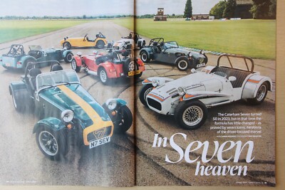 Original CSC 2024 magazine article: CATERHAM SEVEN 7 turned 50 in 2023