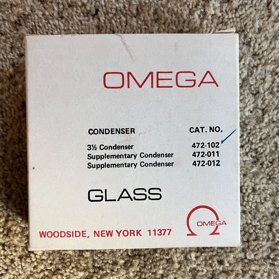 Lote de carga negativa Omega Plus condensador más soporte para lentes 421 025 Foto 4 de 4