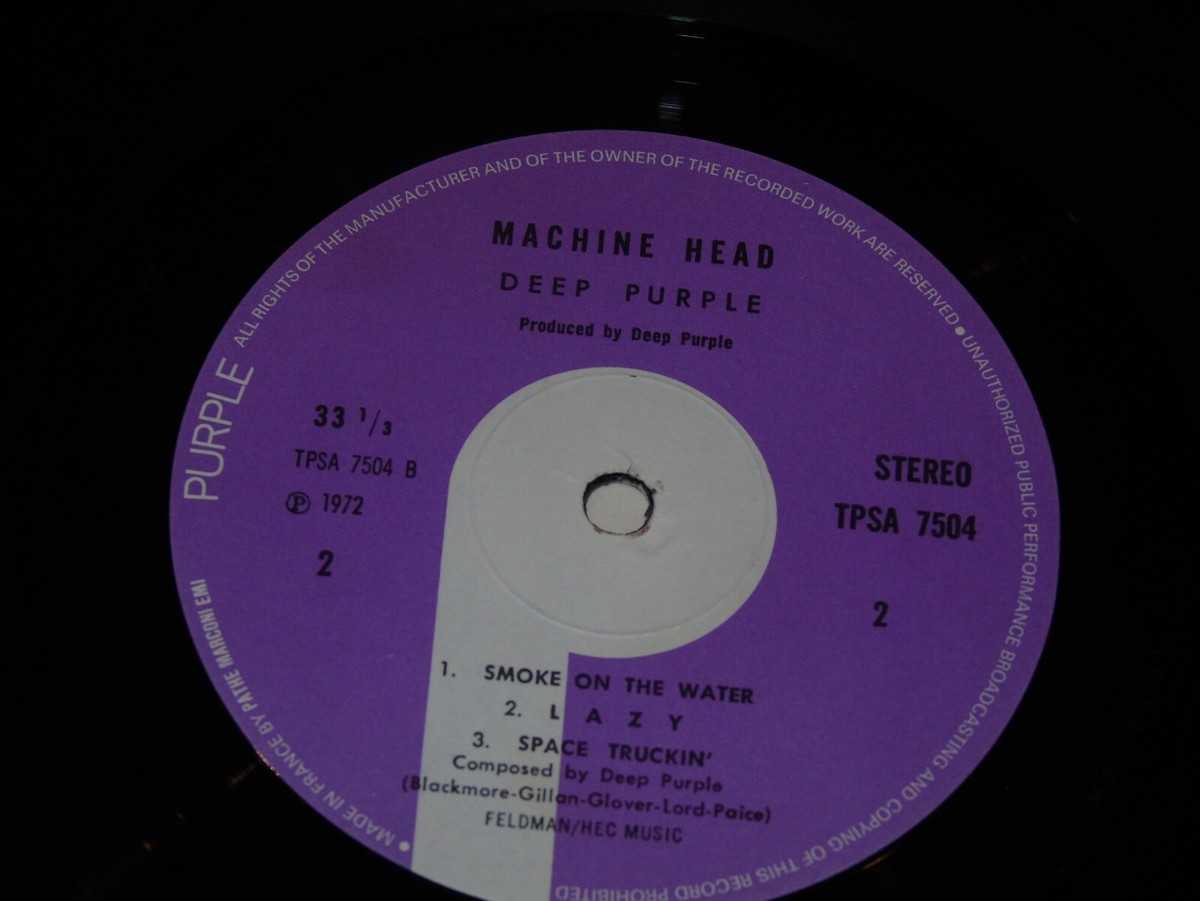 DEEP PURPLE - Machine Head - 1973 UK / French 7-track Vinyl LP | eBay
