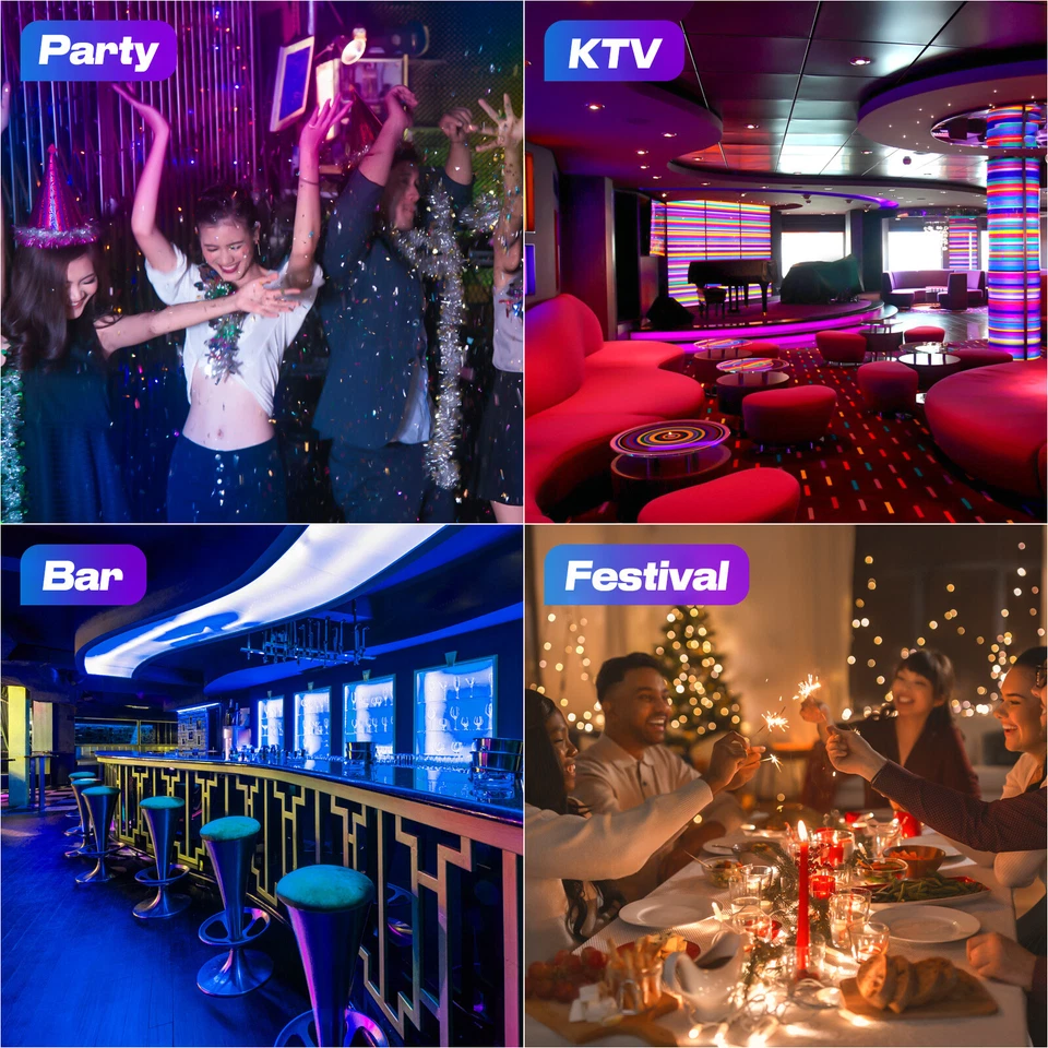 LED 350W Bar Light Wall Wash Light For Club Stage Events Wedding Show Party - Image 4 of 4