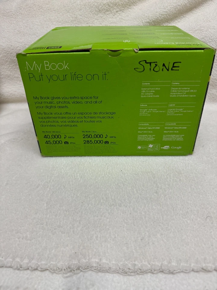 Western Digital My Book Essential Edition 500GB External HDD- USED!!!! - Image 3 of 3