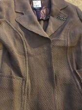 Blazer Ladies Small Italian Fabric Jacket Wool Blend Liu Jo Italy