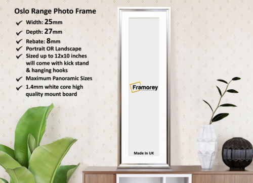 Panoramic Size Picture Frame Oslo Range With or Without White Mount - Picture 49 of 83