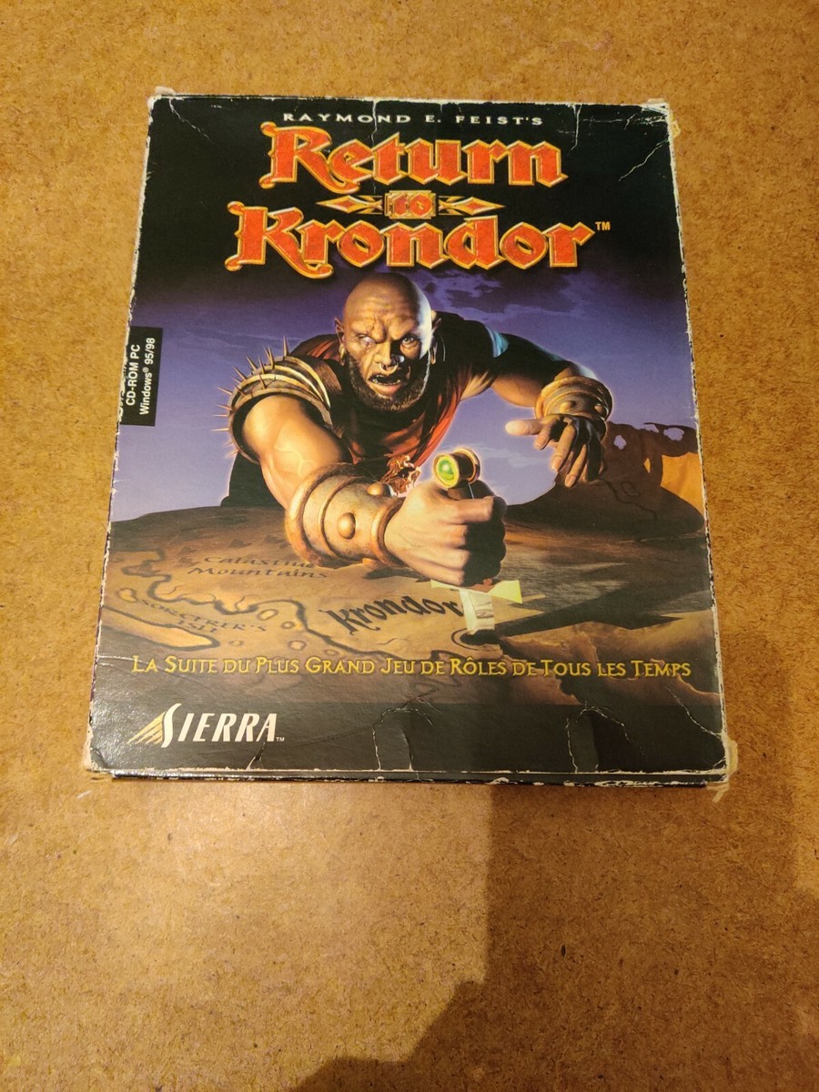 Jeu PC Return To Krondor - Big Box Neuf Sous Blister - JDR - Version FR