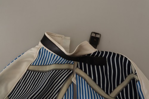 MSGM Blouse Multicolor Polyester Long Sleeves Turtle Neck Top IT40/US6/S $550 - Picture 5 of 9