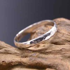 Thumb Ring 925 Sterling Silver Band Statement Ring Handmade Ring Allsize-B-02