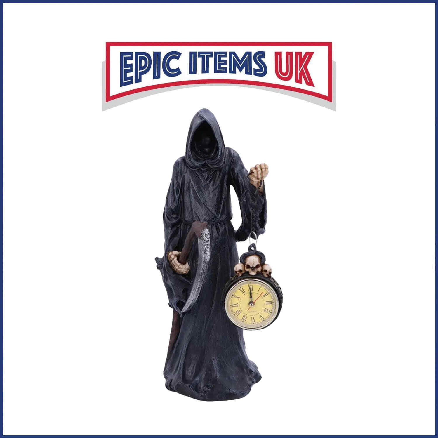 Nemesis Now Reaper Holding Clock Figurine 39.5cm - IN STOCK