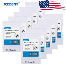 10Pack Dental Ortho 1st Molar Roth 0.022 Buccal Tube Bondable Non-Convertible